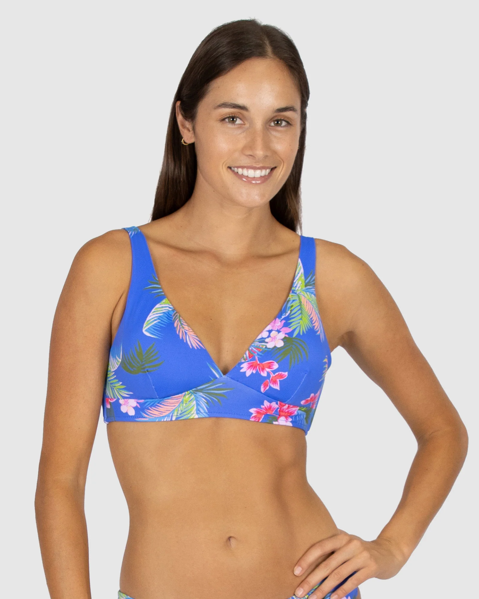 Amalfi C-DD Cup Longline Bikini Bra Top - Image 7