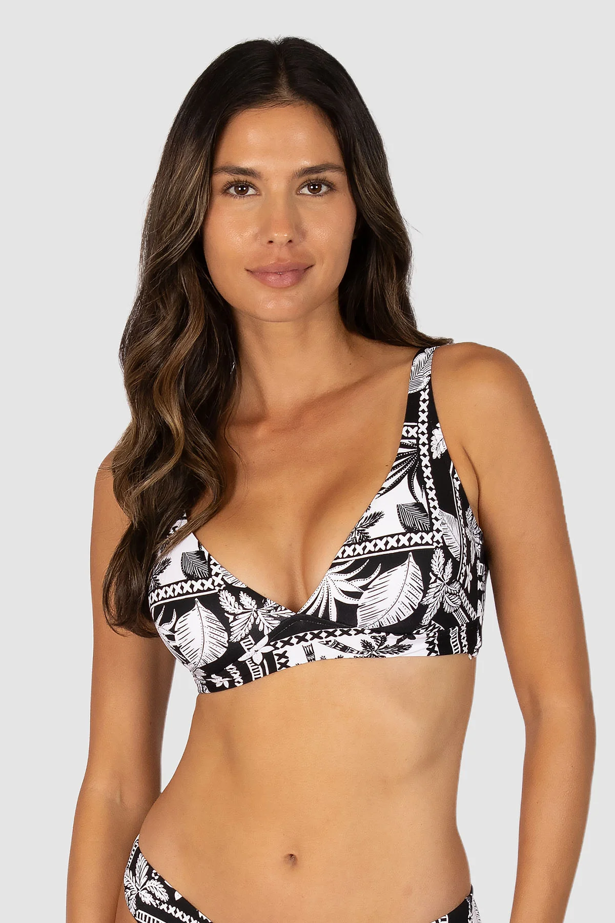 Cruz Del Mar D/DD Longline Bikni Bra Top - Image 15