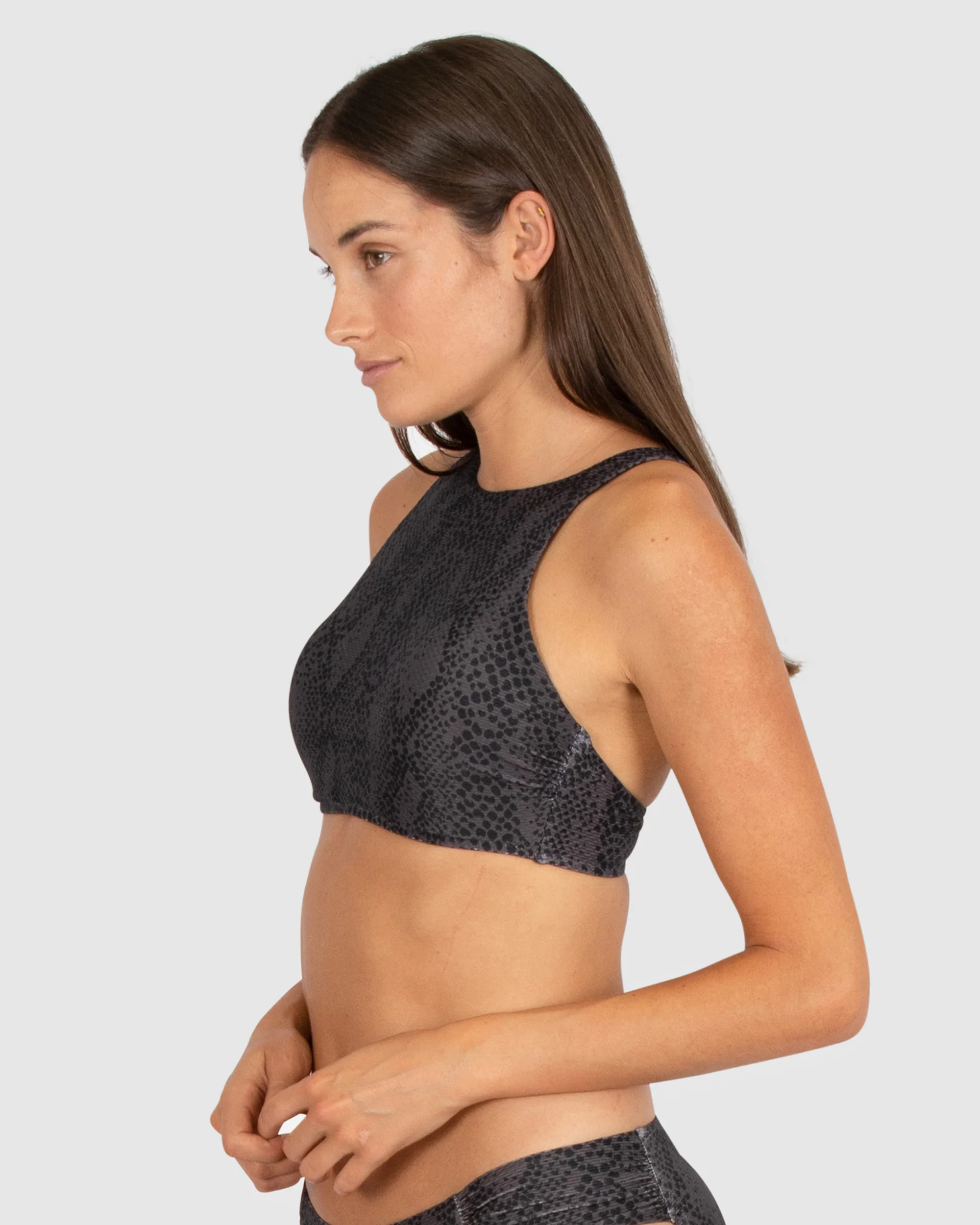 Everglades High Neck Swim Top - Image 3