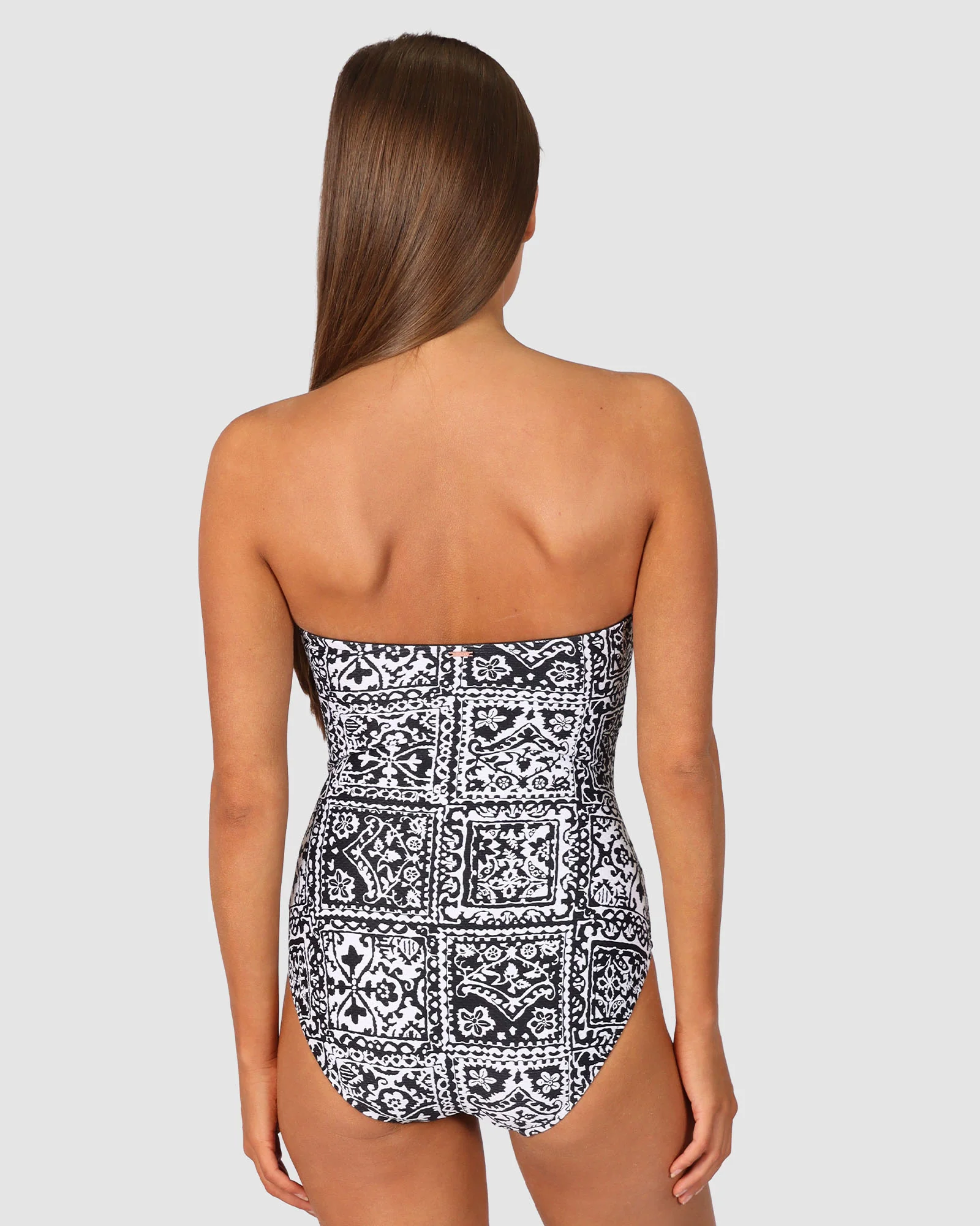 Havana Bandeau One Piece Swimsuit - Image 15