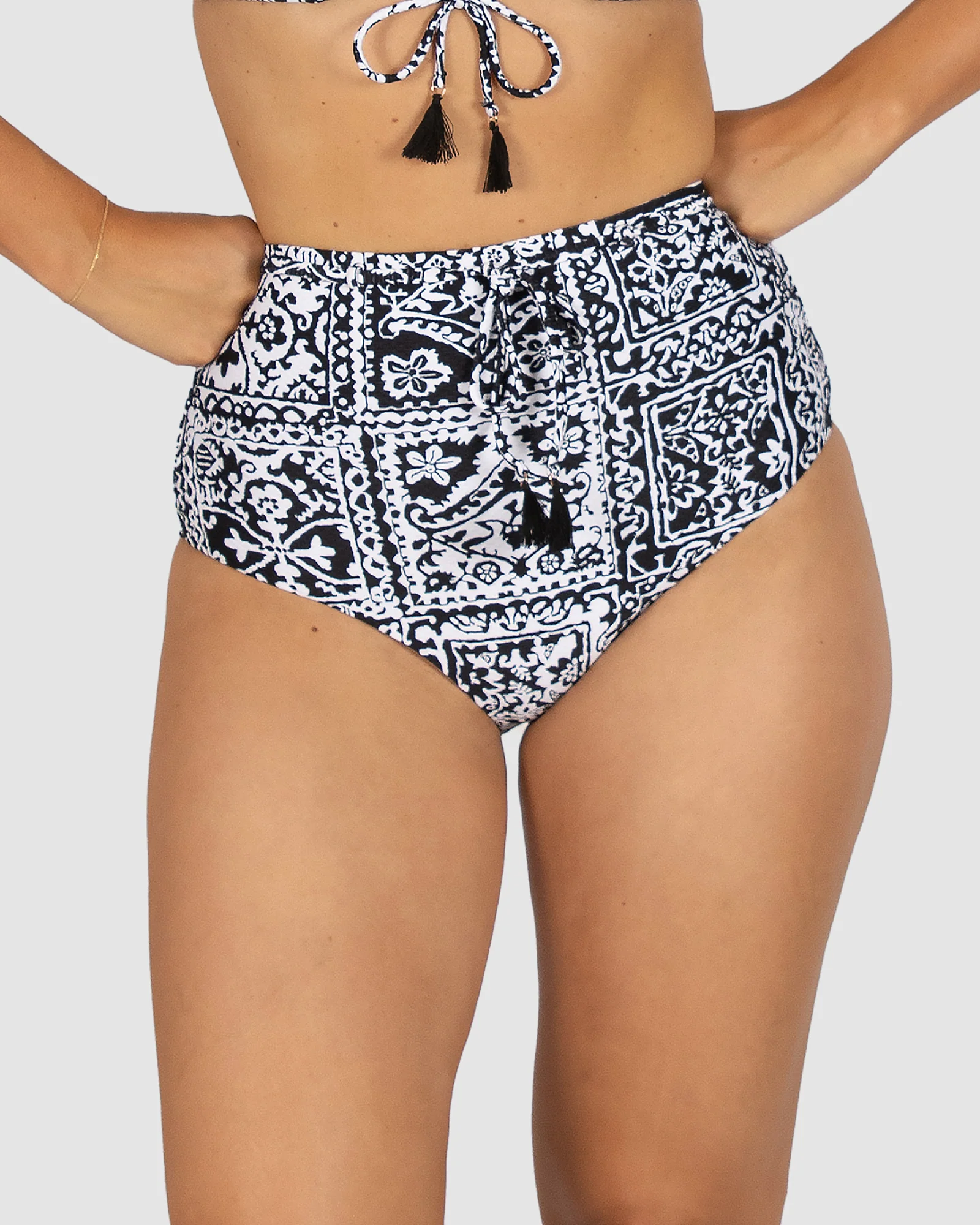 Havana High Waist Bikini Bottom - Image 7
