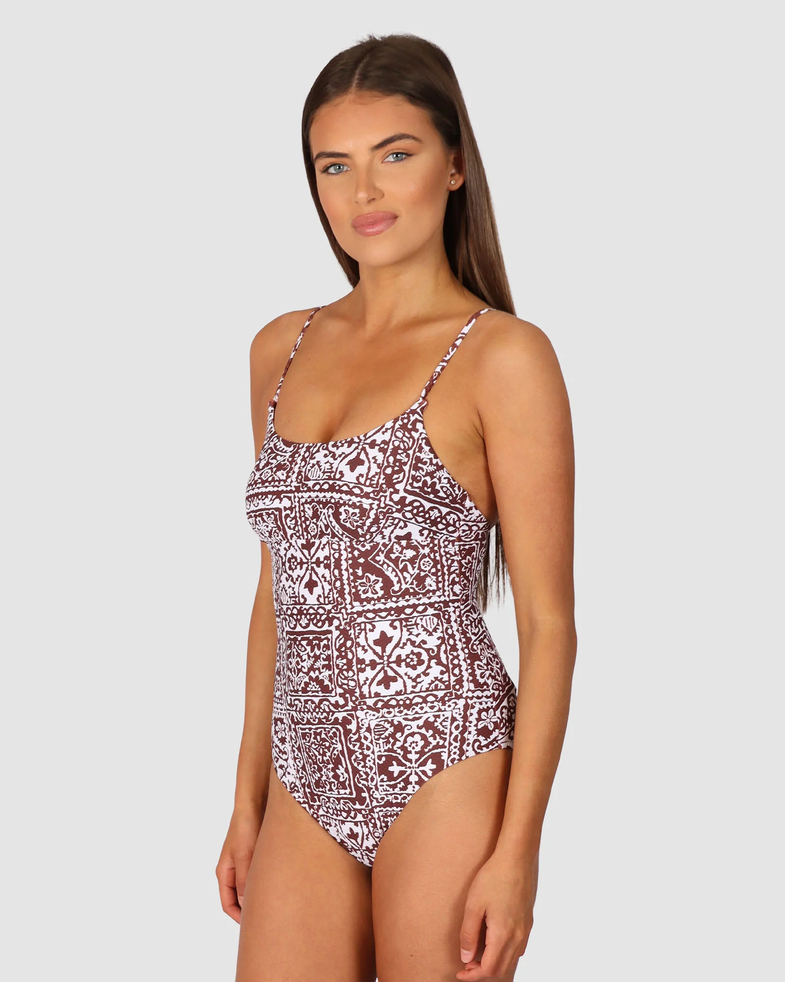 Havana Multi Fit Square One Piece Swimsuit - Image 12