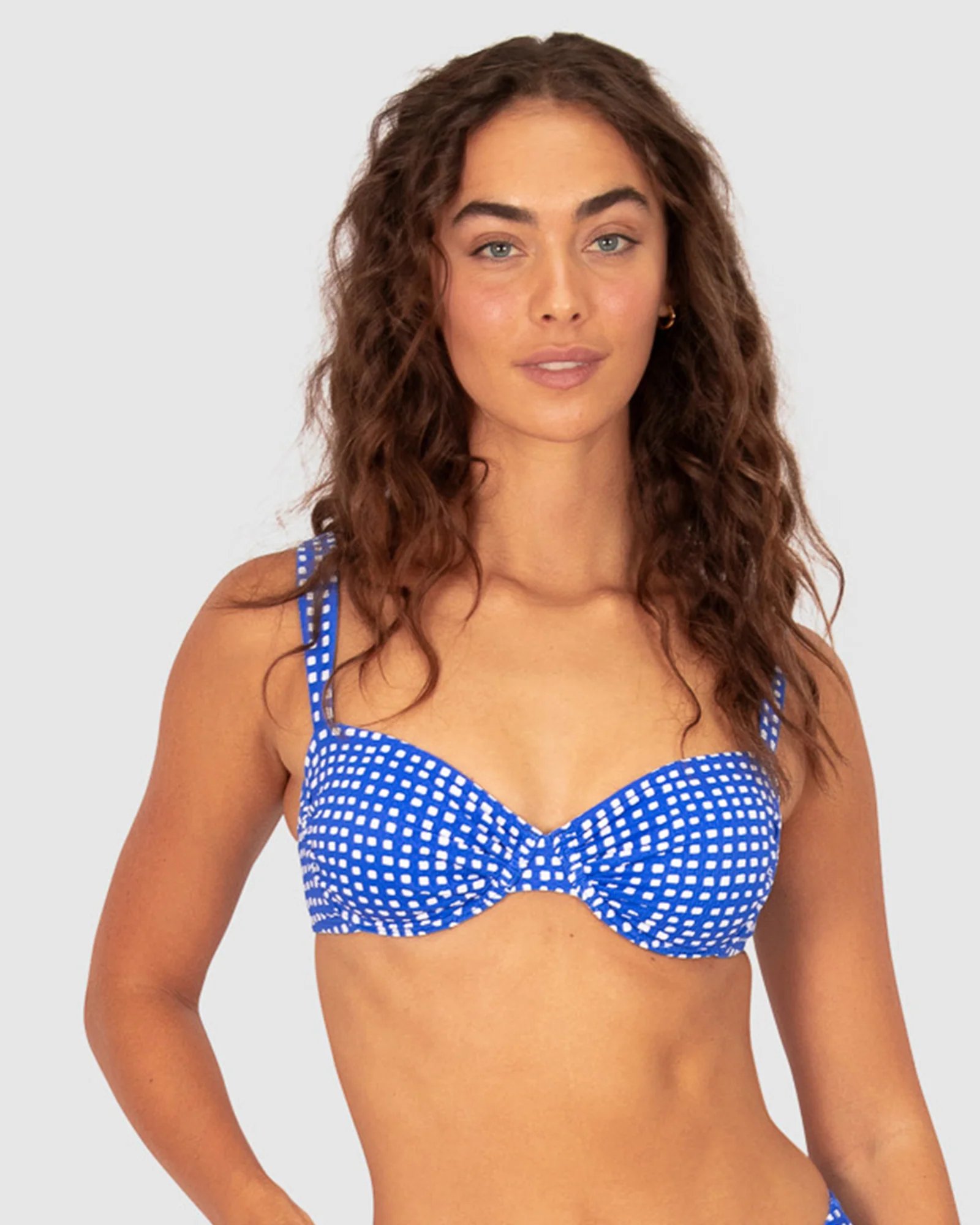 Picnic Point B-C Cup Retro Demi Bikini Bra Top - Image 10