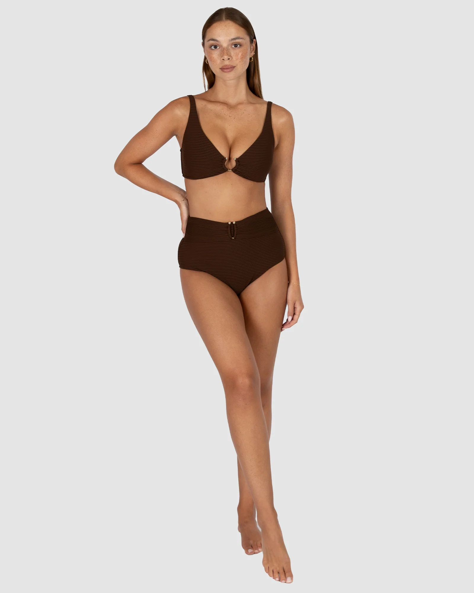 Positano Ultra High Waist Bikini Bottom - Image 12
